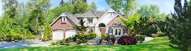 Image of House and landscaping