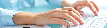 person using computer