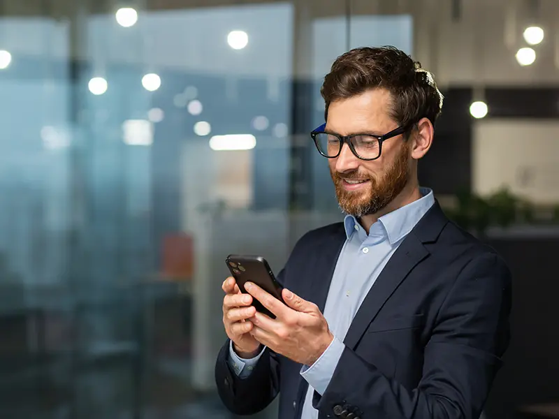 ISB Business Mobile Banking Screens Image