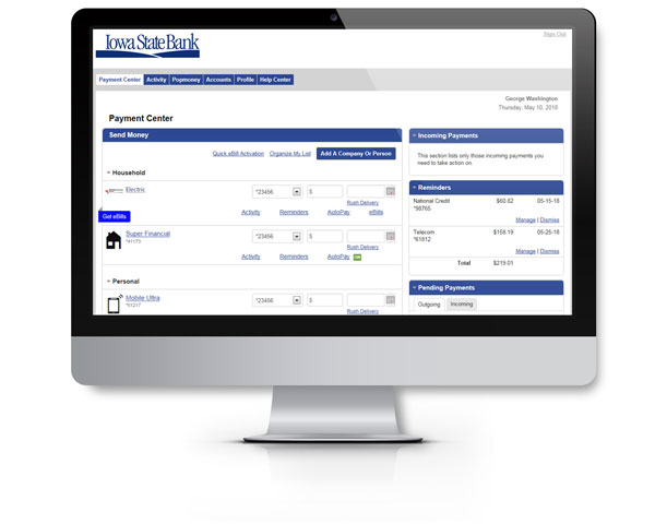Bill Pay Demo