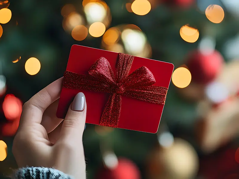 red giftcard
